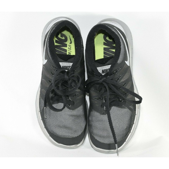Nike Free 5.0 Flash Black Reflective Running Shoes 685169-001 (Women' Size US 6) - Picture 5 of 8